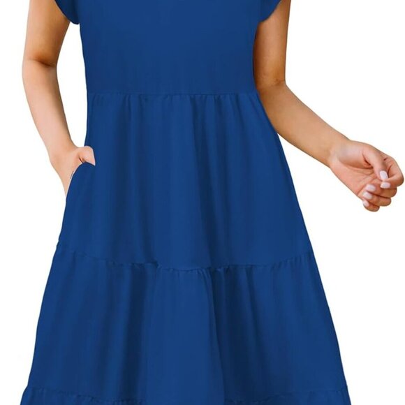 Summer Dresses for Women 2025 Elegant Classy Casual Plus Size Spring Midi Fashio - Picture 2 of 7